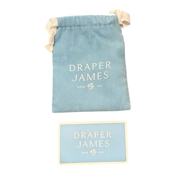 Draper & James Gold-Tone and Faux-Pearl Hoop Earrings NWT - Picture 4 of 8